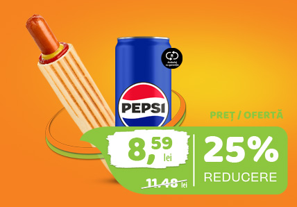 Motz Crenvurști + Pepsi