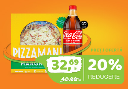 PizzaMania + Coca Cola Original