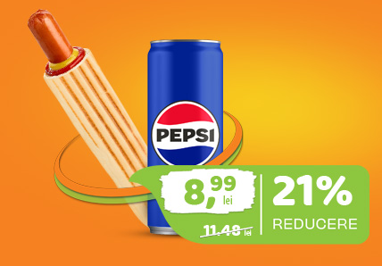 Motz Crenvurști + Pepsi