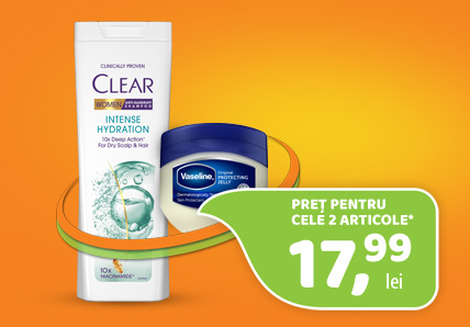 CLEAR+ VASELINE ORIGINAL